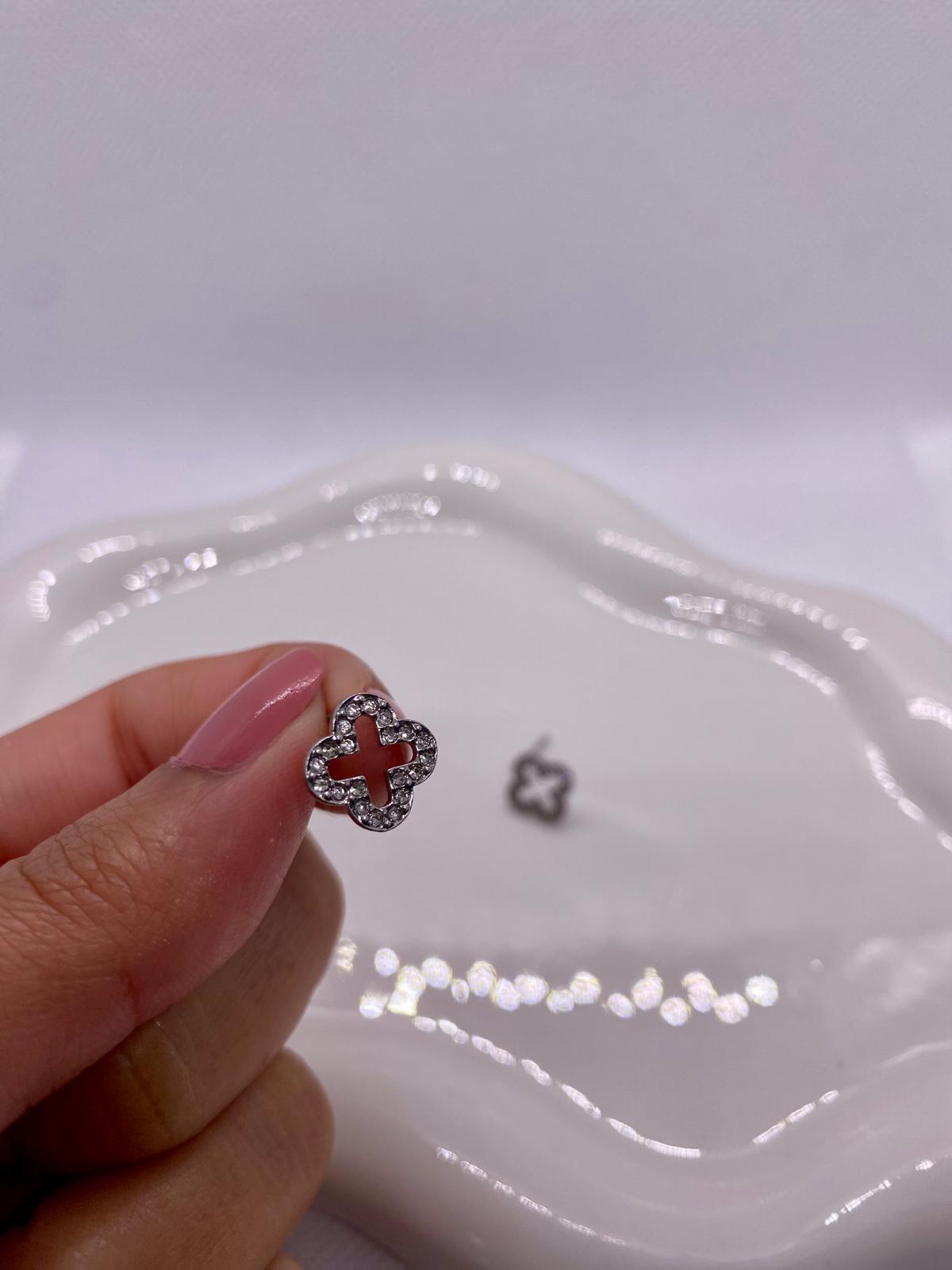 Boucles d'oreilles Trèfle