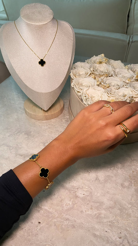 Bracelet Ambre noir