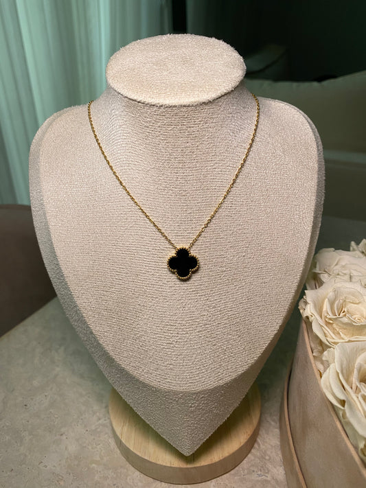 Collier Ambre Noir