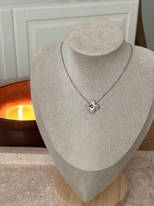 Collier Ambrine Argent